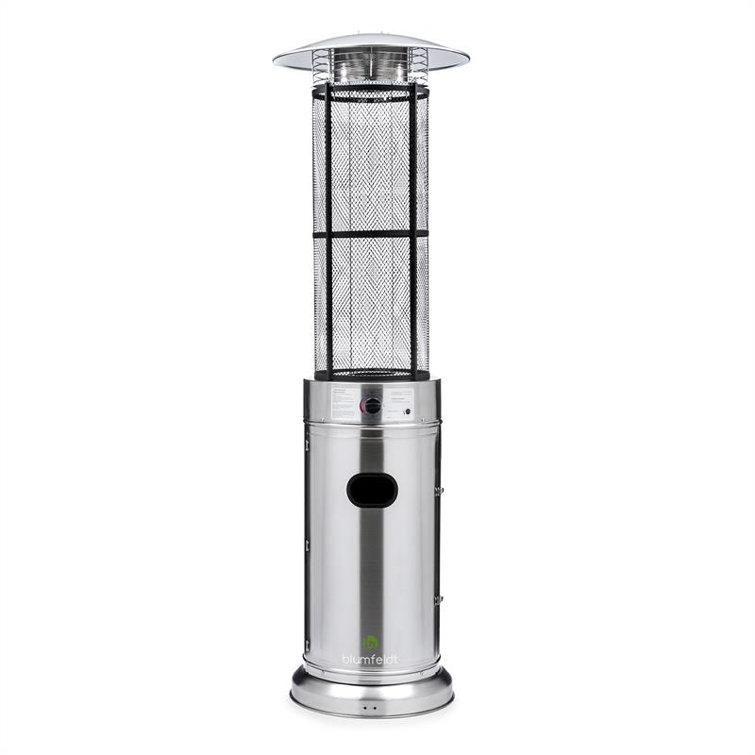 Blumfeldt Goldflame Gas Patio Heater & Reviews Wayfair.co.uk